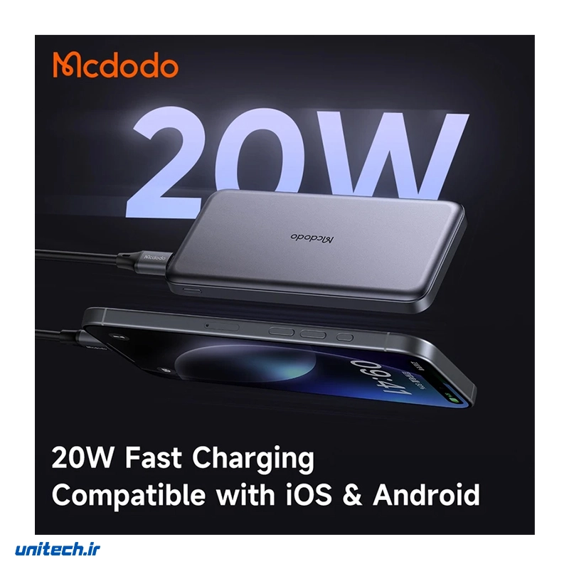 پاوربانک مک دودو مدل MC464 ظرفیت 5000 میلی آمپر ساعت13